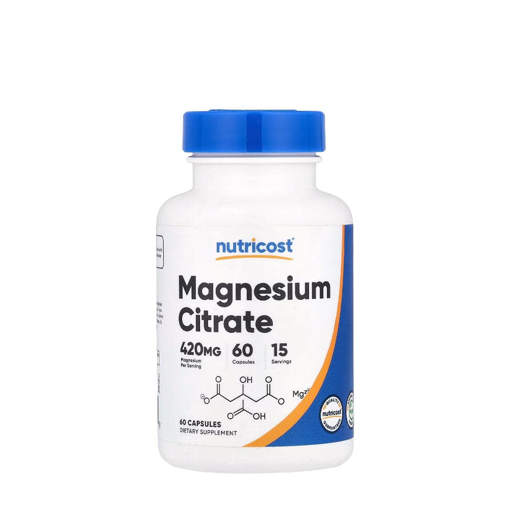 Nutricost - Magnesium Citrate - 60 Caps