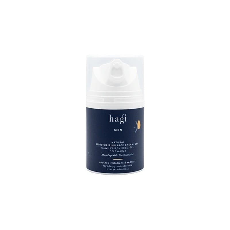 Hagi - Moisturizing Cream-Gel 50ml – Hagi förpackning