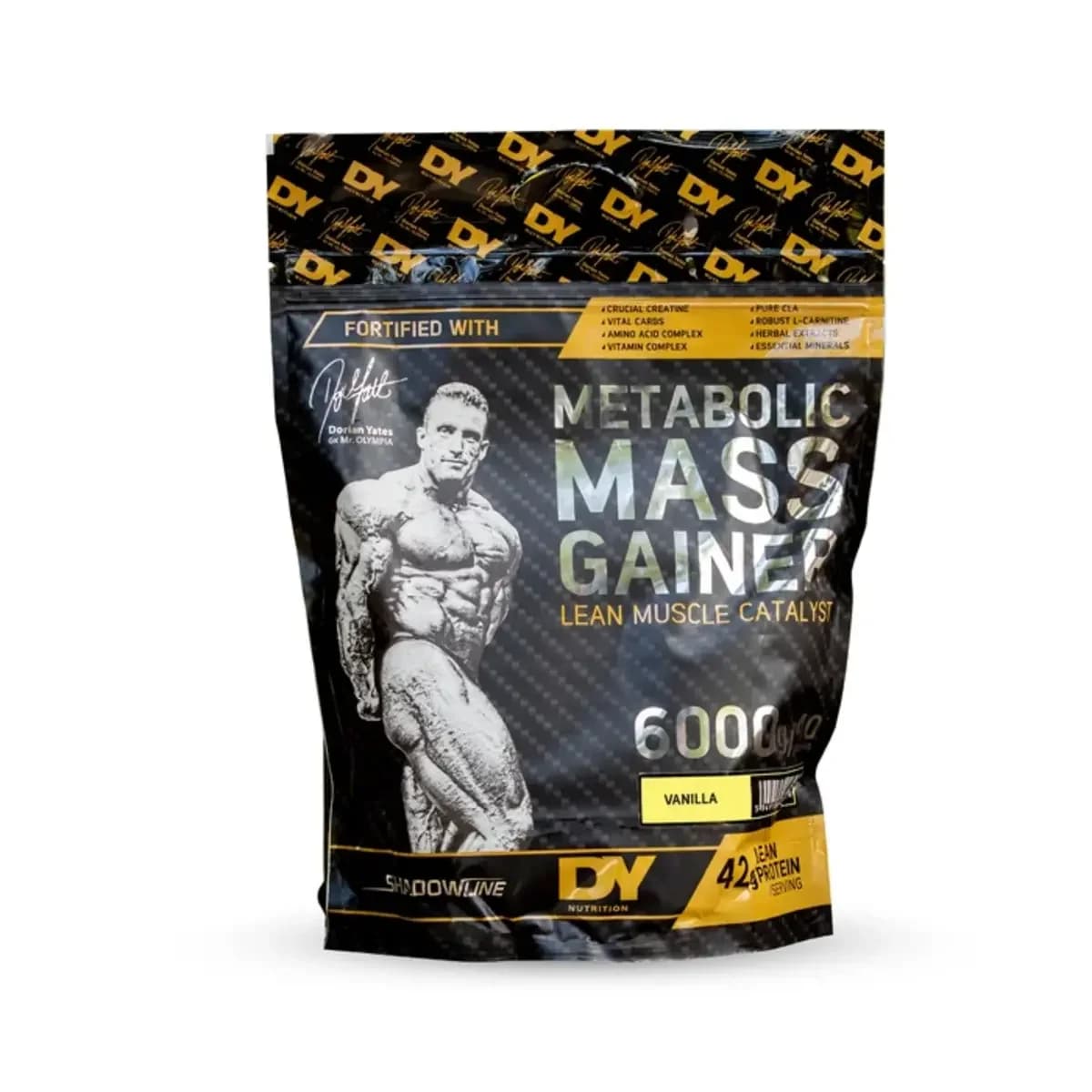 Dorian Yates - DY mass gainer - 6000 g, vanilje