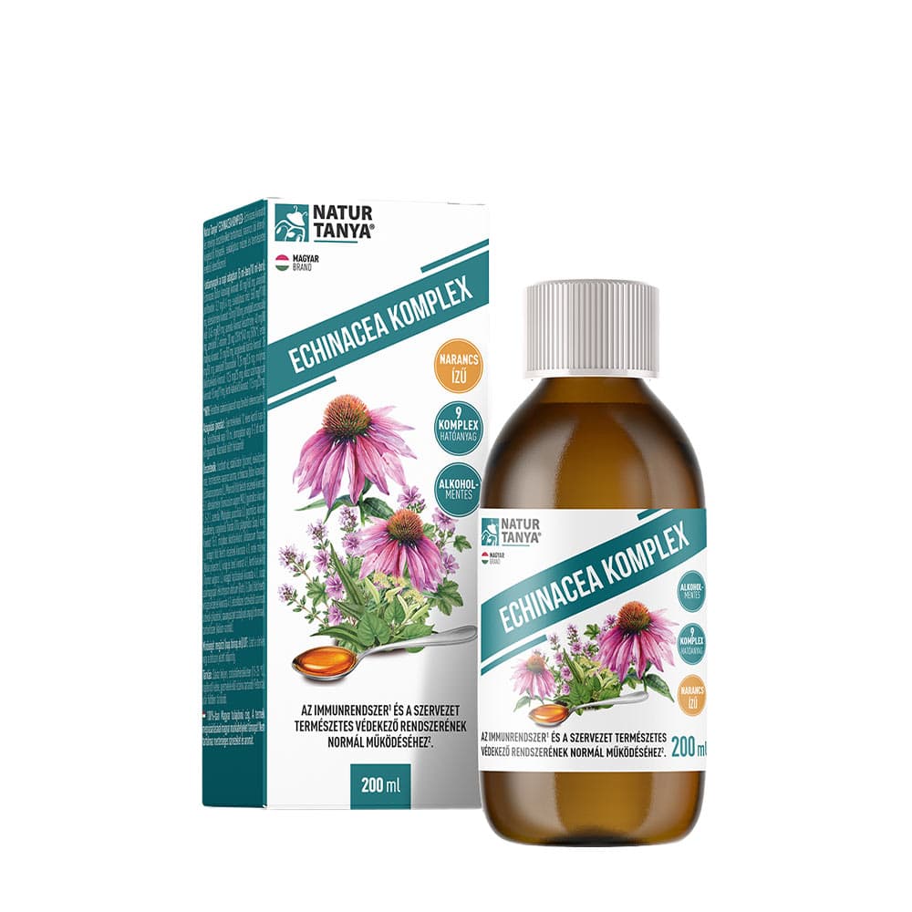Natur Tanya - Complesso di echinacea - Arancia, 200 ml – confezione