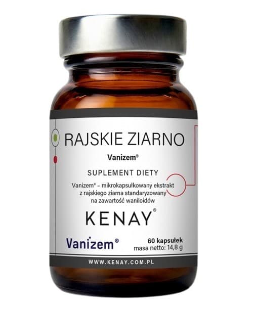 KENAY Graines d'Aframomum Vanizem (60 capsules) – Kenay emballage