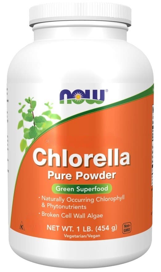 Now Foods - Chlorella – NOW Foods förpackning