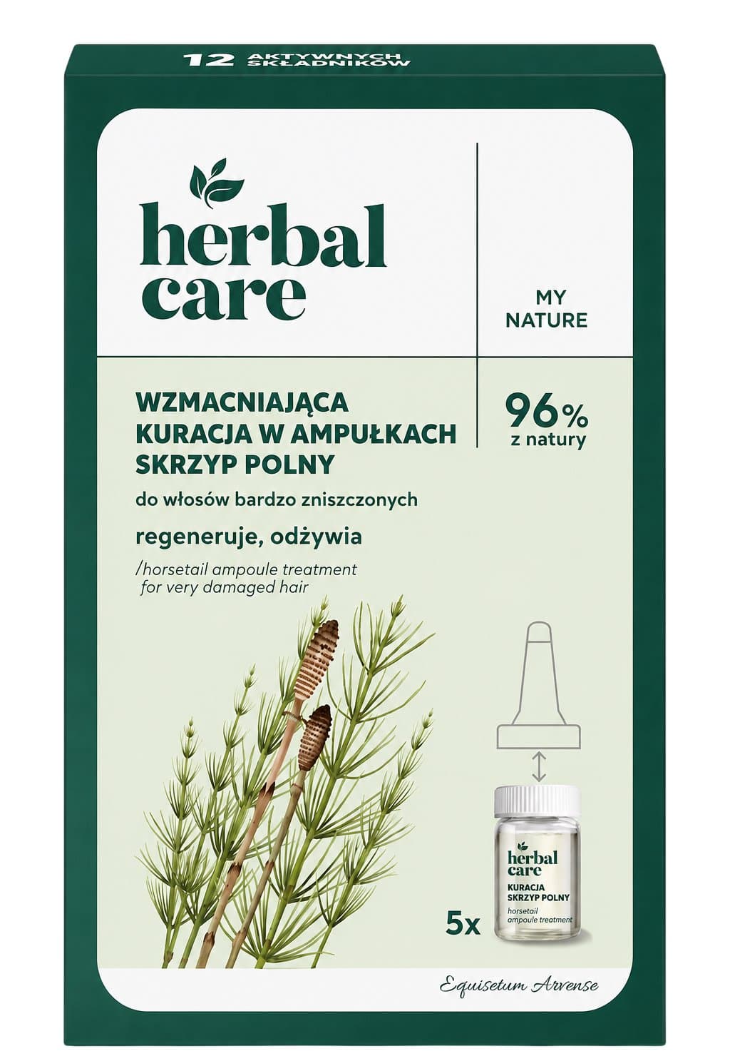 Farmona - Tratamiento en Ampollas de Cola de Caballo Herbal Care – Farmona empaque