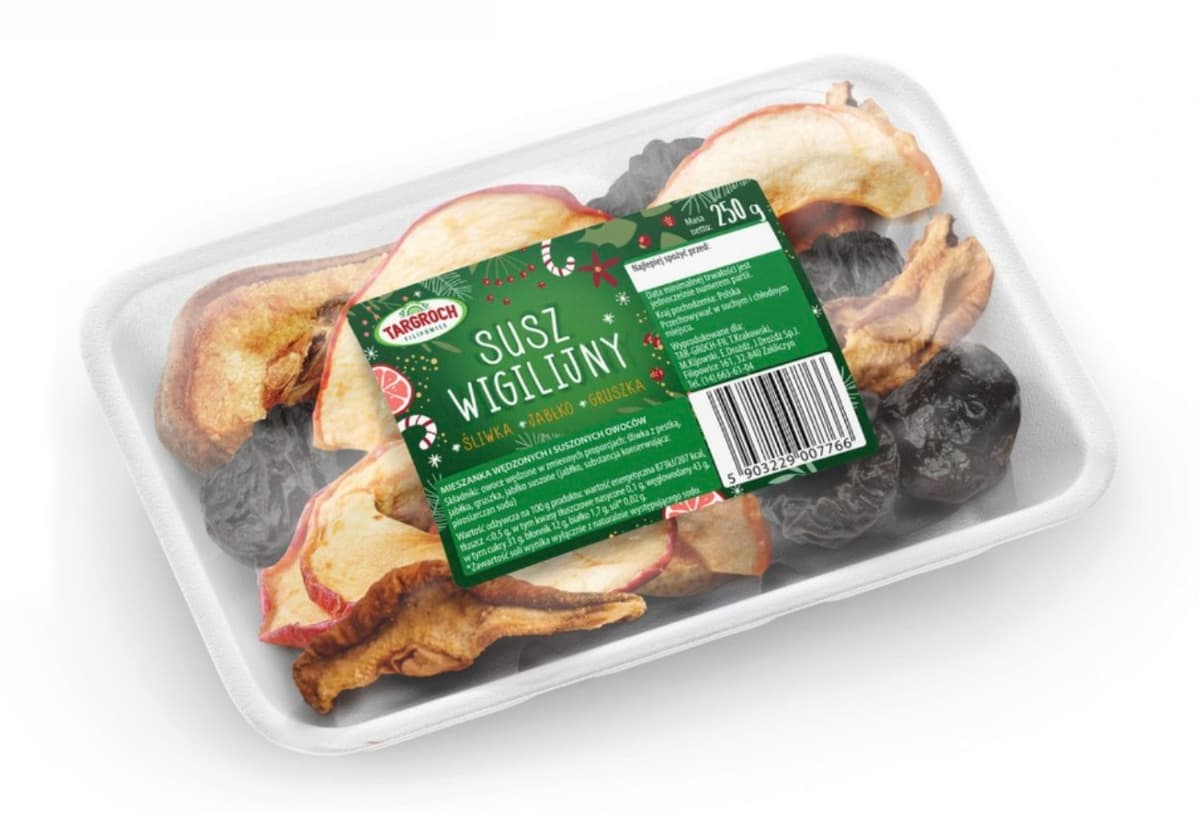 Targroch Smoked and Dried Fruit Mix Christmas Dry Platter 250 g – Targroch packaging