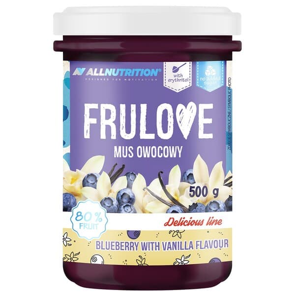 Allnutrition - Frulove Mus - Frukt efterrätt – Allnutrition opakowanie