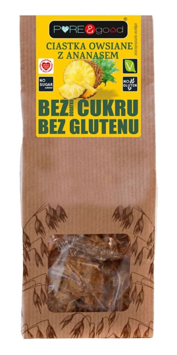 PURE & good - Oat Cookies – PURE & good opakowanie