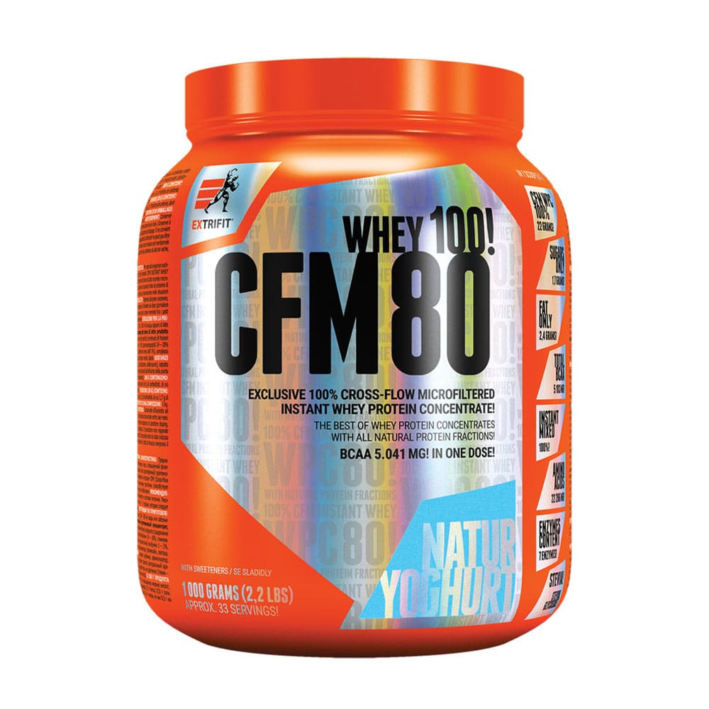 Extrifit CFM Instant Whey 80 - Yogurt - 1000 g