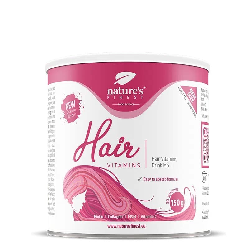 NUTRISSLIM D.O.O. - Witaminy do włosów od Nature's Finest 150 g – NUTRISSLIM D.O.O. opakowanie