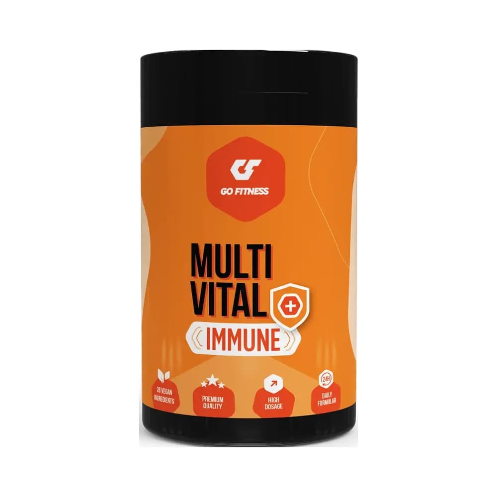 Go Fitness - Multi Vital Immune - Unflavoured - 240 (capsules/servings) – Go Fitness emballage