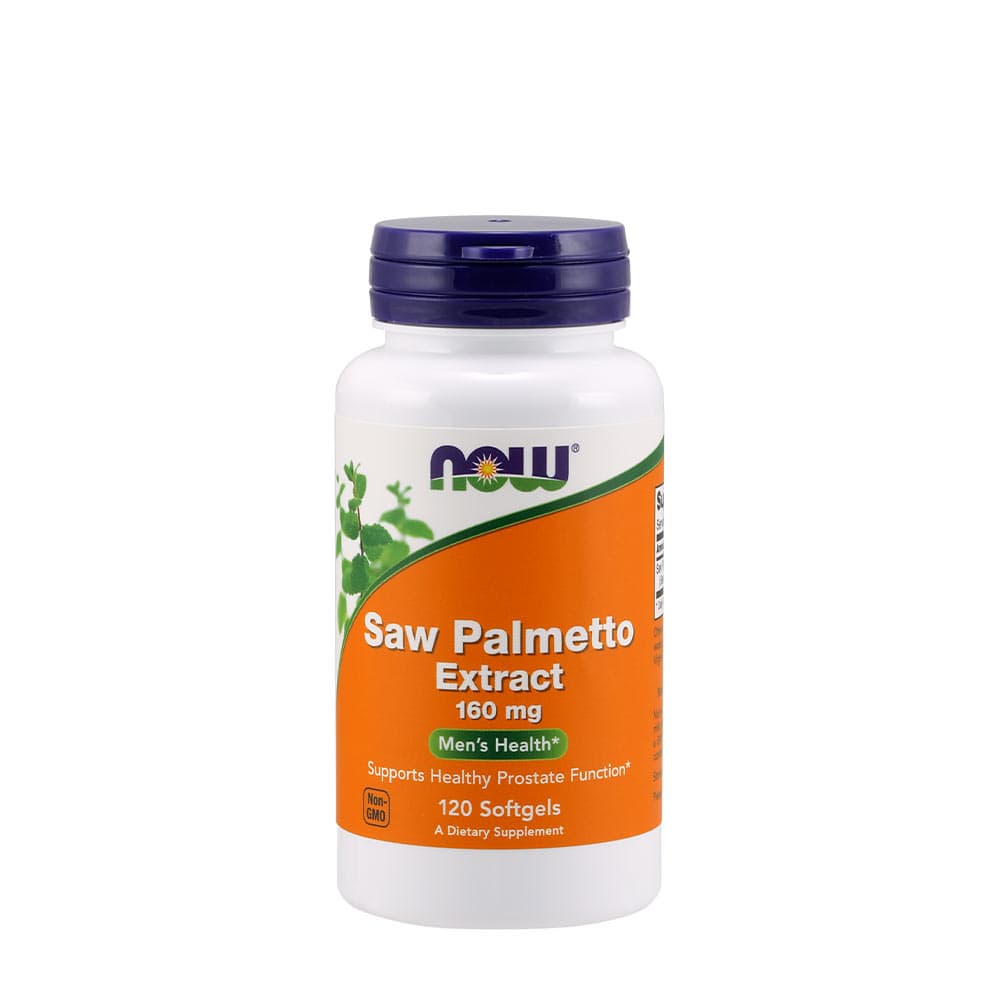 NOW Foods - Extracto de Saw Palmetto 160mg – NOW Foods empaque