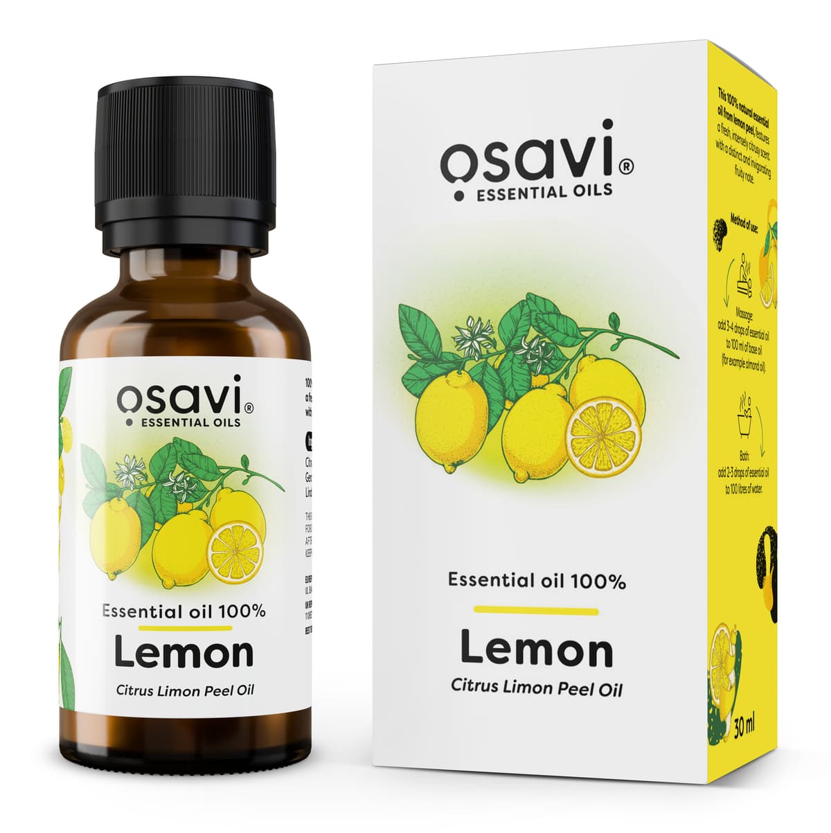 Osavi - Essential Oil 100%, Lemon – Osavi packaging