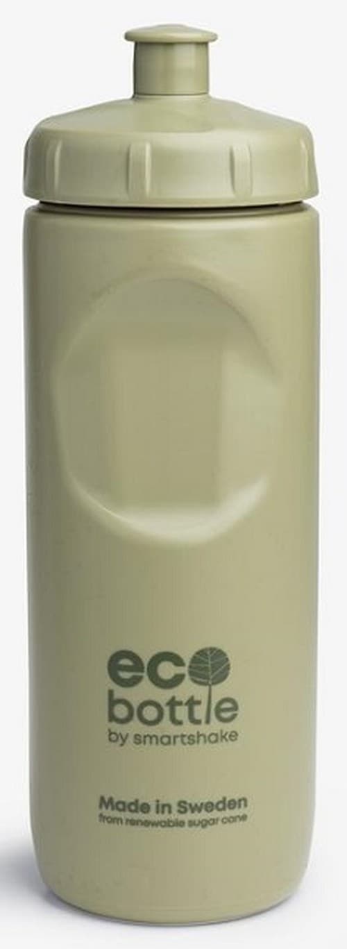 Smartshake - Botella flexible - Verde apagado, 500 ml