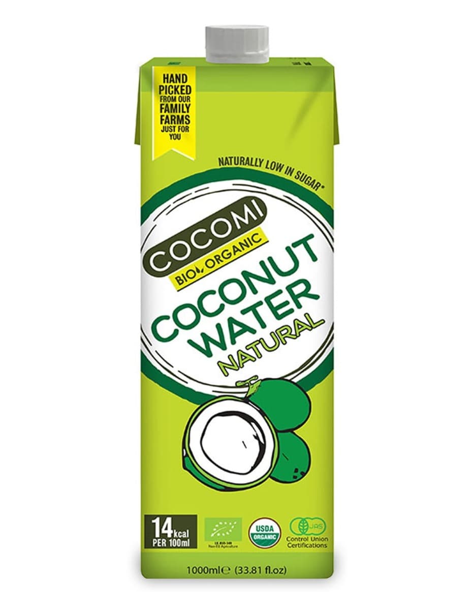 Cocomi Woda Kokosowa Naturalna BIO 1 l | Bio Planet – Cocomi packaging