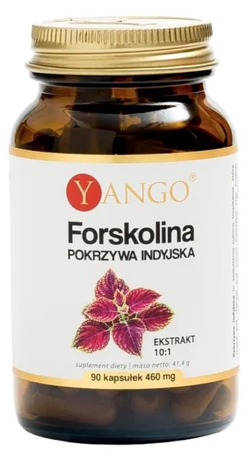 Yango Forskolin (Coleus Forskohlii) - 90 capsules – Yango packaging