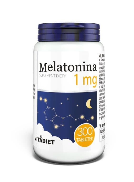VITADIET - Melatonin - 300 Tablets