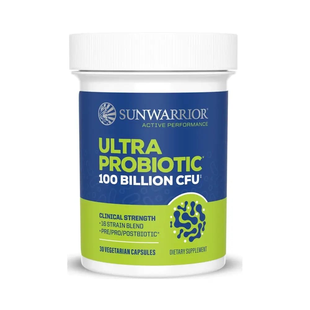 Sunwarrior - Active Ultra Probiotic 100 Billion CFU – Sunwarrior förpackning