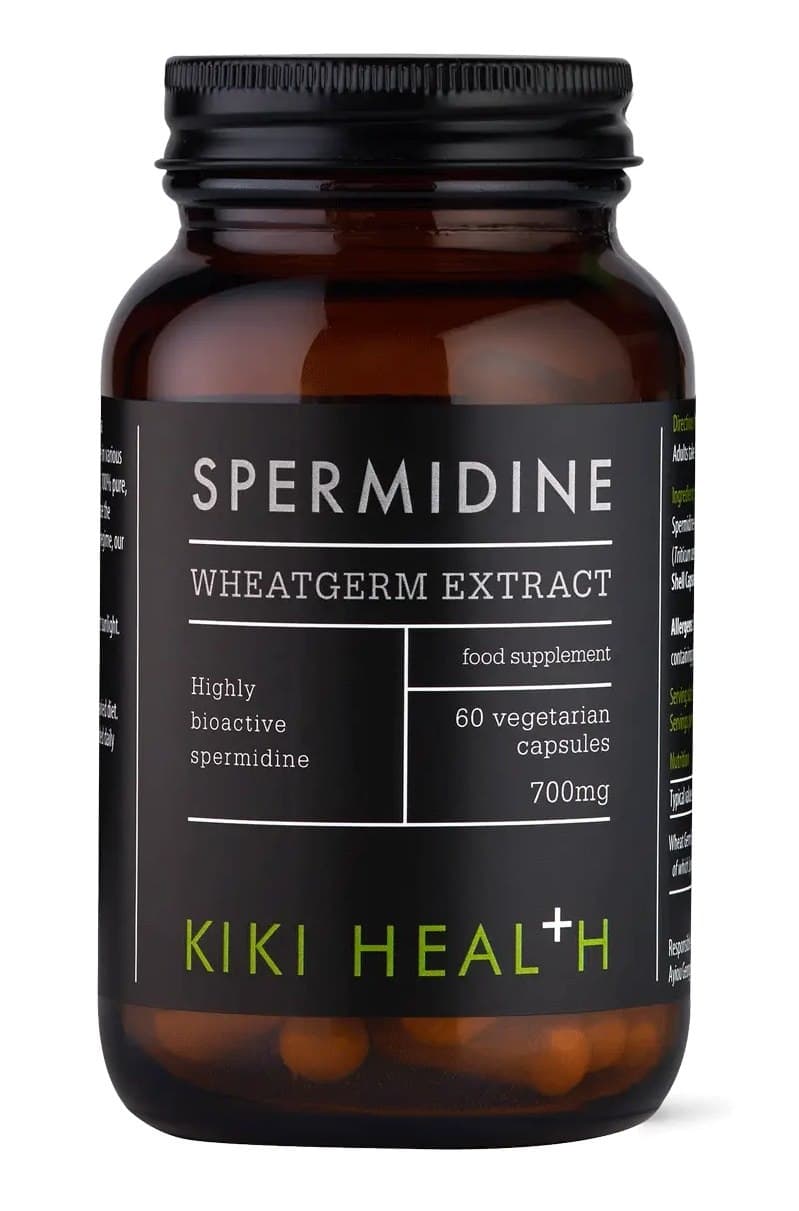 Kiki Health - Spermidine Wheatgerm Extract - 60 Vcaps – Kiki Health förpackning