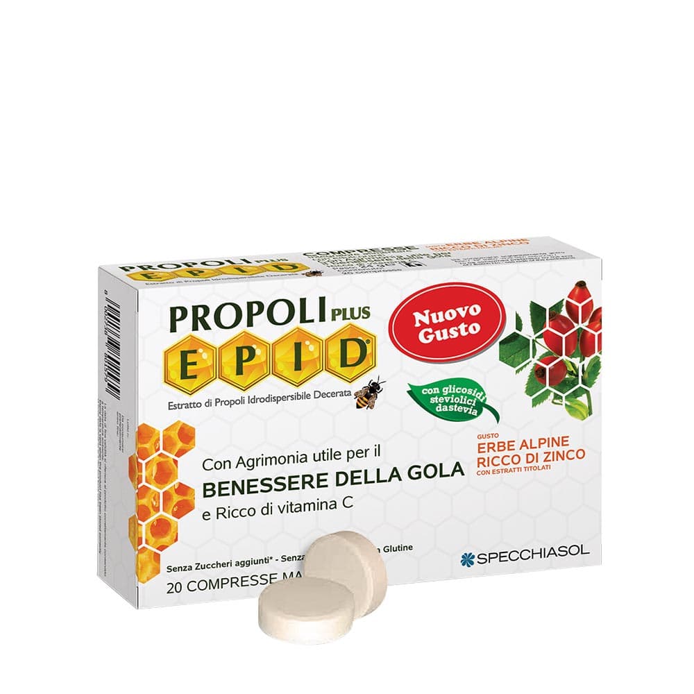 Specchiasol - Propoli Plus EPID – Specchiasol förpackning