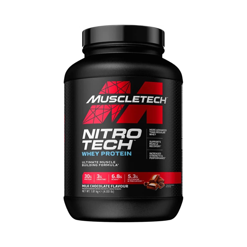 MuscleTech Nitro-Tech – Muscletech förpackning