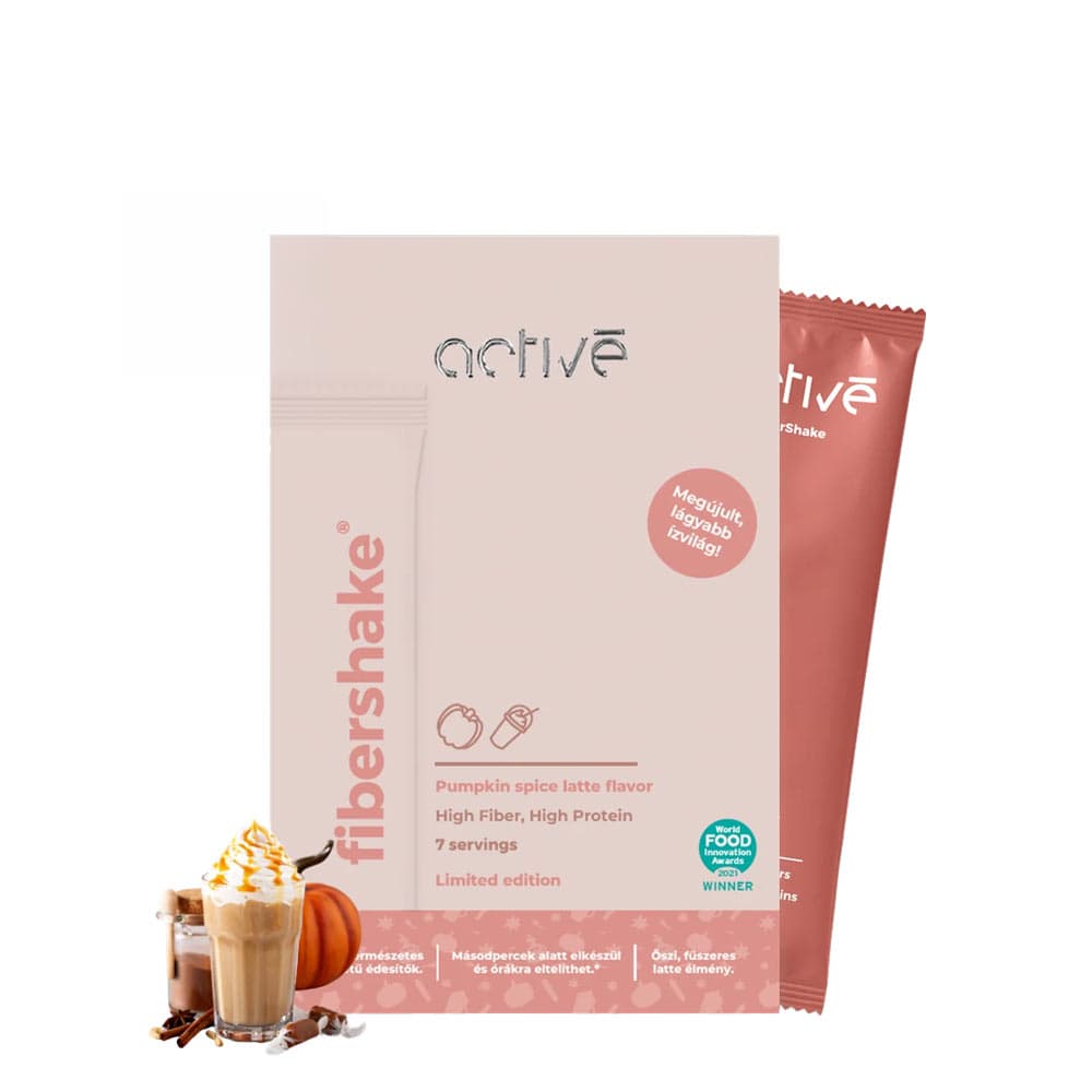 Activé FiberShake Pumpkin Spice Latte - 7 sachets – Activé förpackning