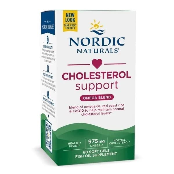 Nordic Naturals Cholesterol Support 60 Sgels