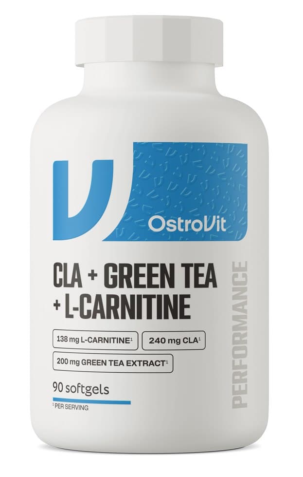 OstroVit - CLA + Green Tea + L-Carnitine - 90 capsules