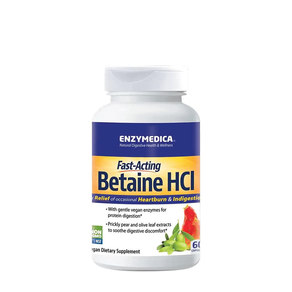 Enzymedica - Betaine HCL - Fordøjelsesstøtte – Enzymedica emballage