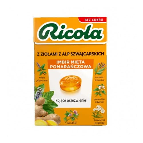 Ricola - Sugar-Free Herbal Candies – Ricola förpackning