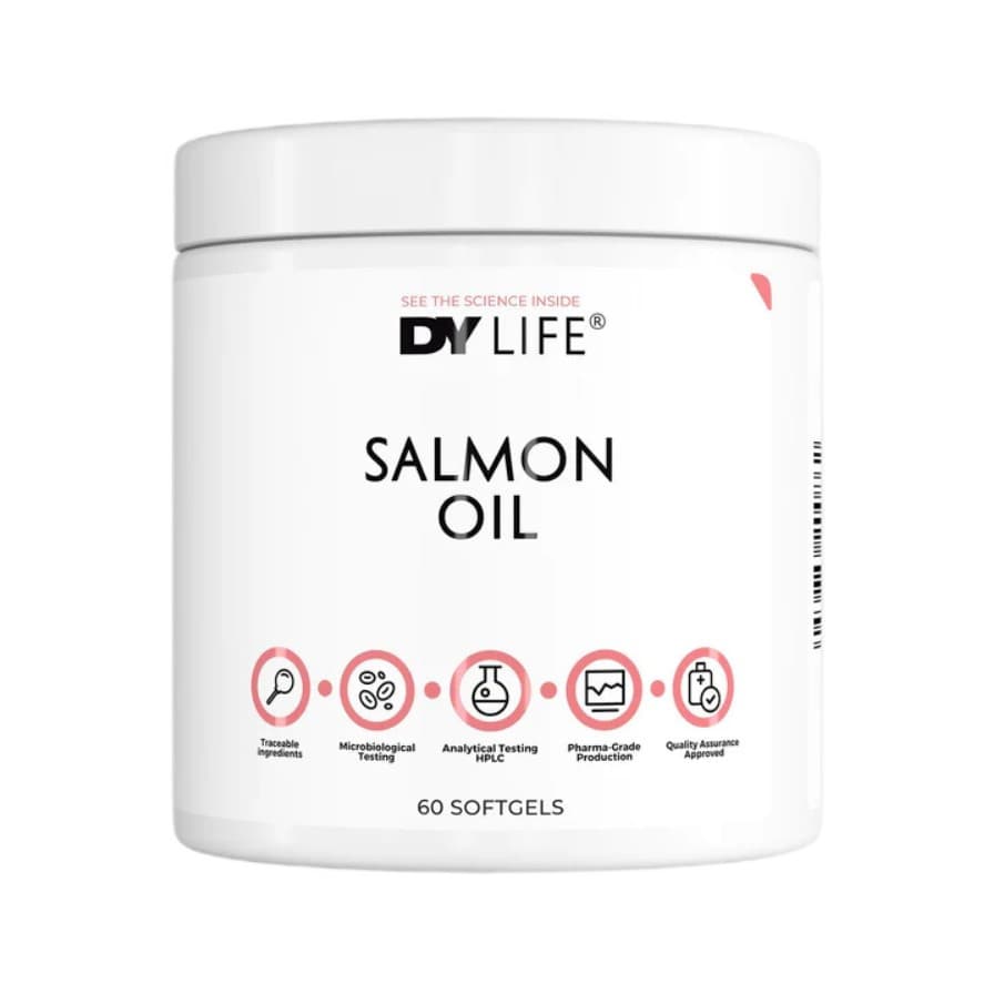 DY LIFE Olio di salmone - 60 capsule molli – DY LIFE confezione