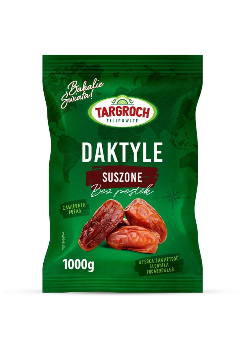 Targroch - Dried Dates – Targroch förpackning