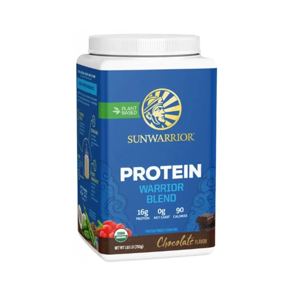 Sunwarrior - Warrior Blend Organic – Sunwarrior förpackning