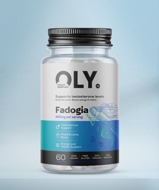 Oly - Fadogia Agrestis - 600mg - 60 vcaps – Oly förpackning