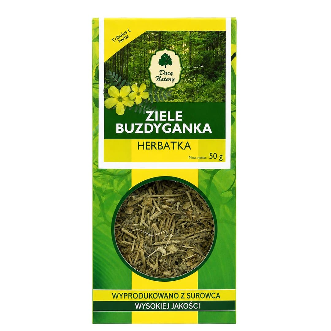Dary Natury - Tribulus, urt, 50 g – Dary Natury emballage