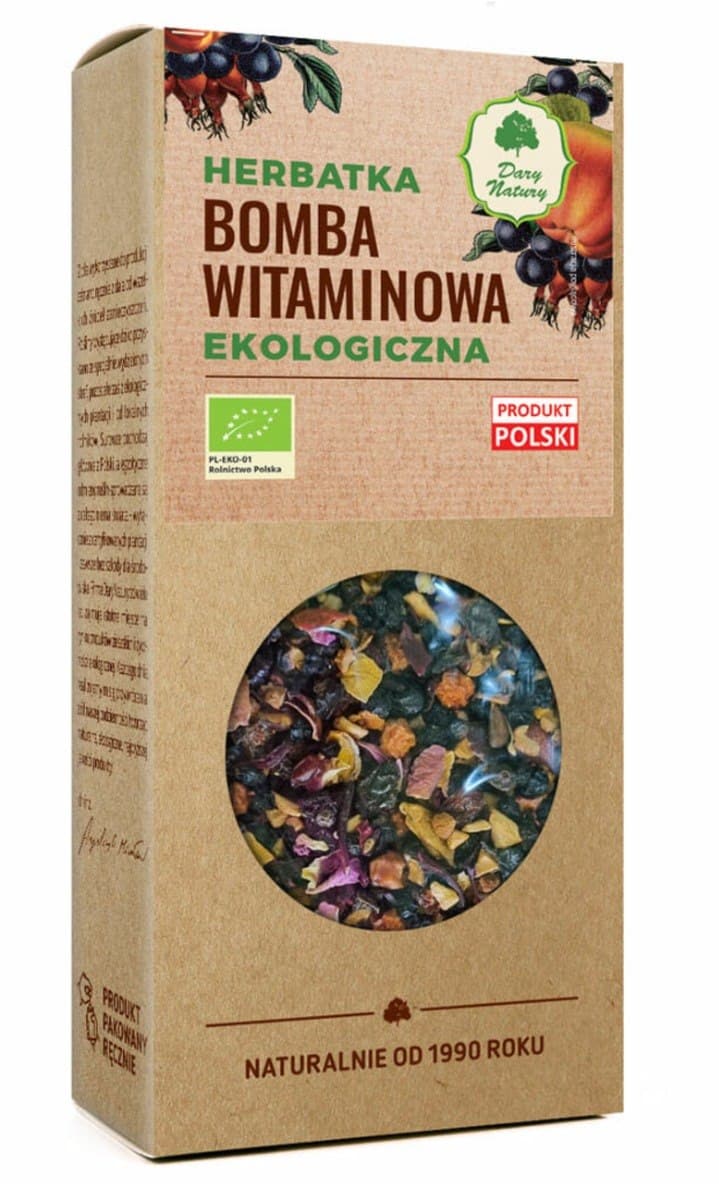 Dary Natury - Vitamin Bomb Tea – Dary Natury packaging