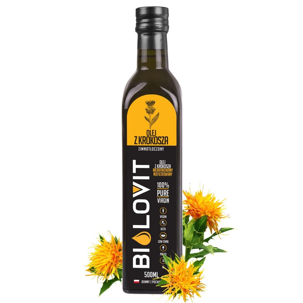 Bilovit - Cold-Pressed Safflower Oil – Biolovit packaging