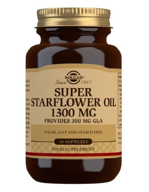Solgar - Super Starflower Oil 1300mg – Solgar packaging