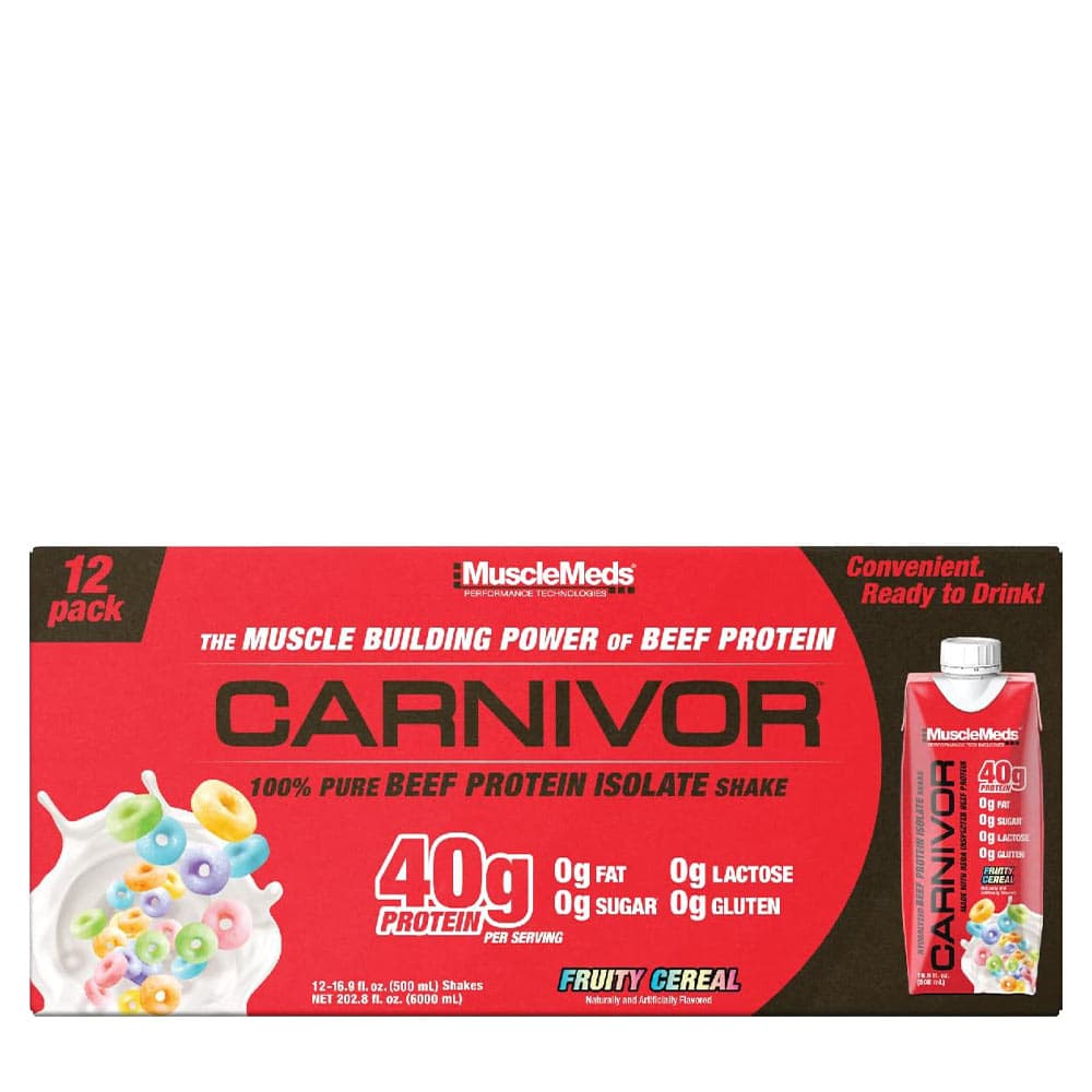 MuscleMeds - Carnivor RTD Beef Protein Shake – MuscleMeds förpackning