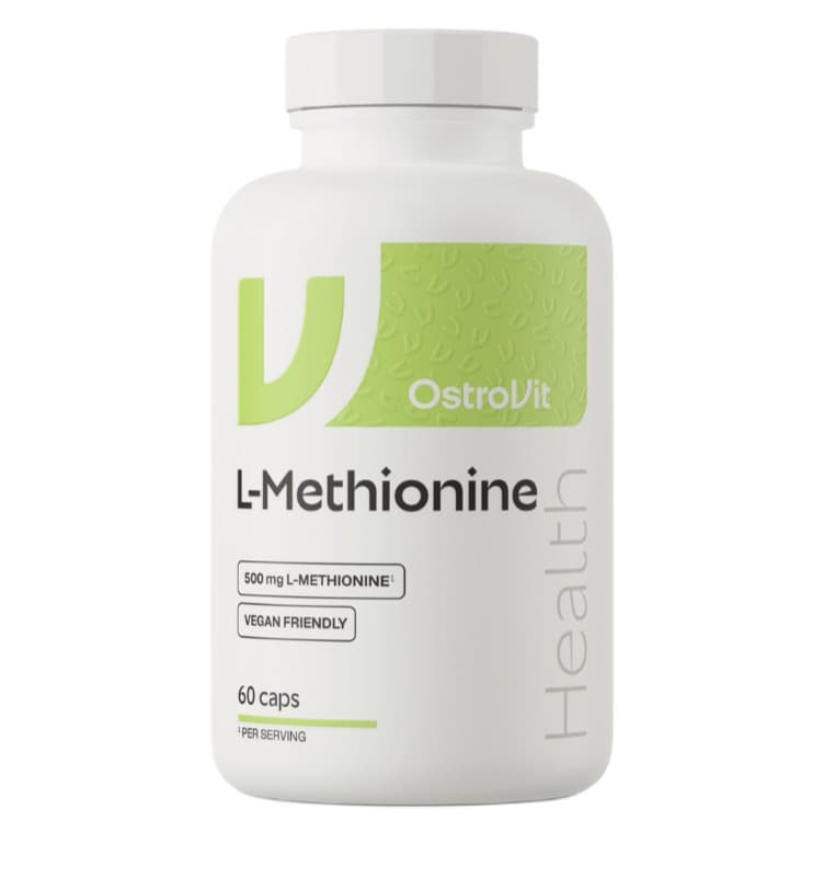 OstroVit - L-Methionine, 500mg - 60 caps – OstroVit förpackning