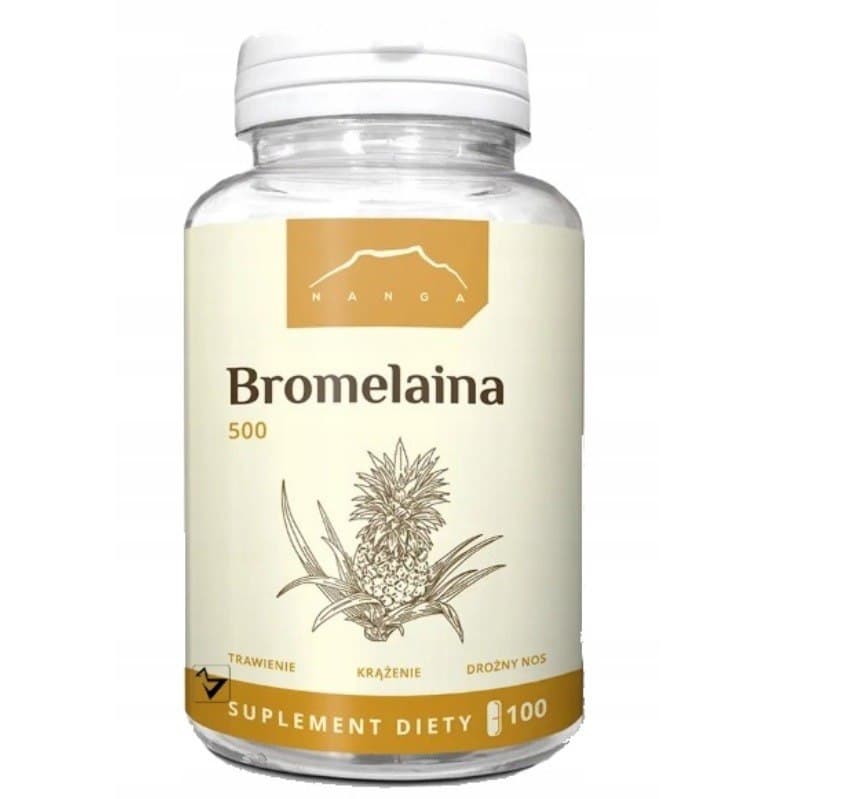 Nanga - Bromelain - 100 Caps – NANGA förpackning