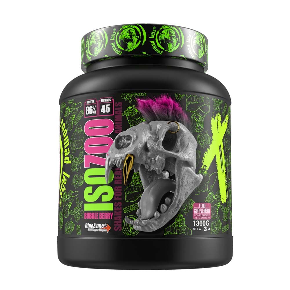Zoomad Labs - Bubble Berry - 1.36 kg Protein Powder – Zoomad Labs packaging