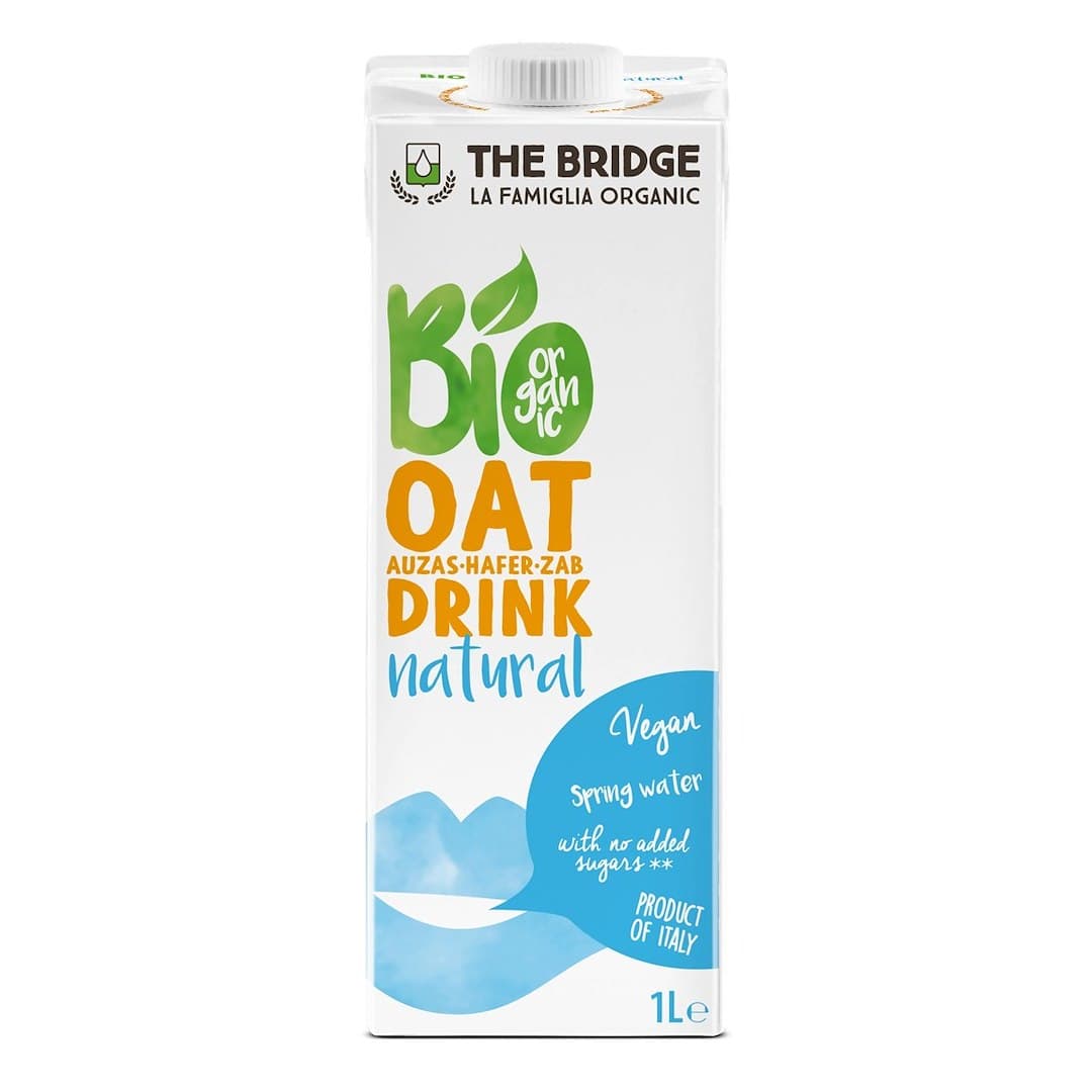 The Bridge - Biorganic Oat Drink - 1L – The Bridge förpackning