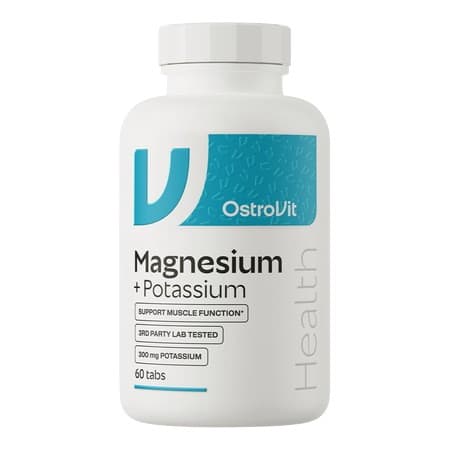 Ostrovit - Magnesium + Potassium (60 Tabs) – OstroVit förpackning