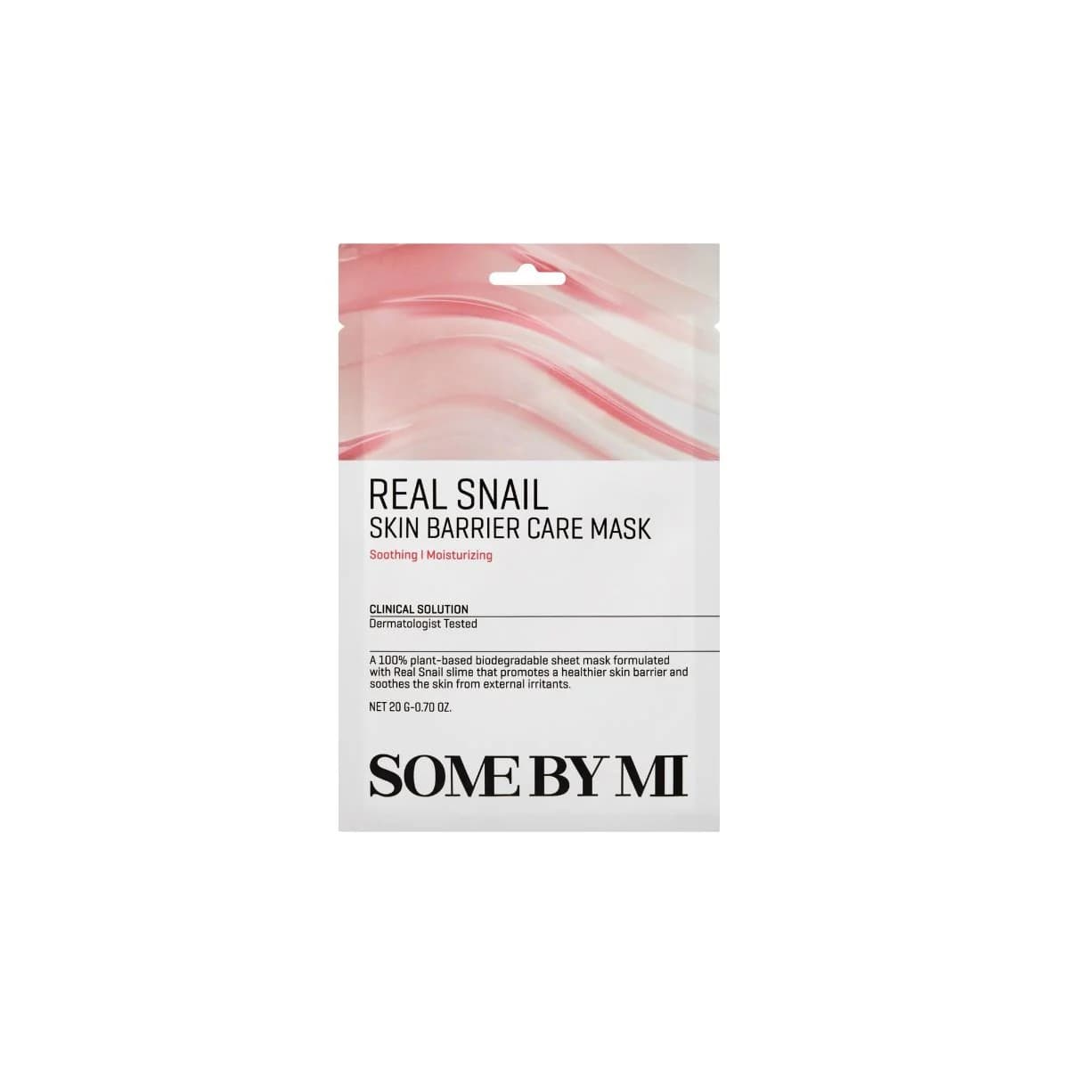 SOME BY MI - Real Snail Skin Barrier Care Mask - 20g – SKO förpackning