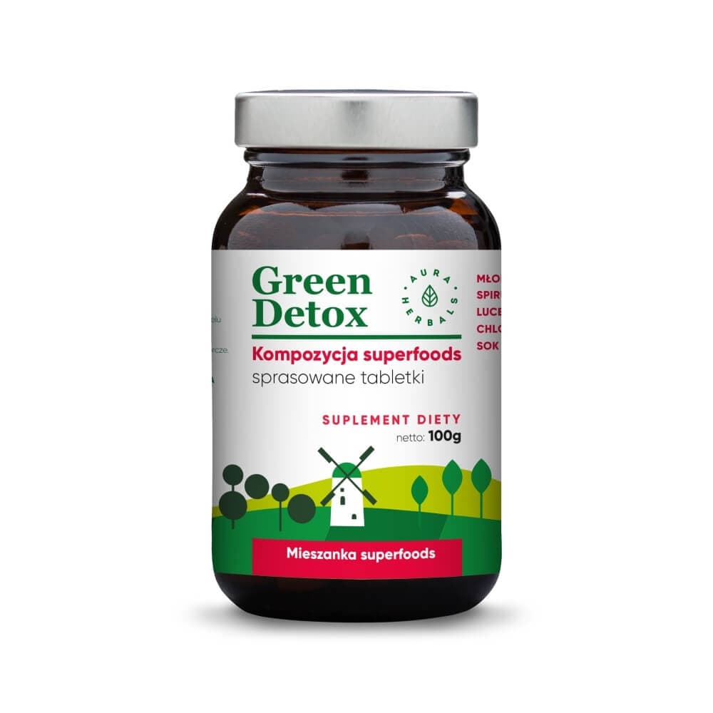 Aura Herbals - Green Detox – Aura Herbals empaque