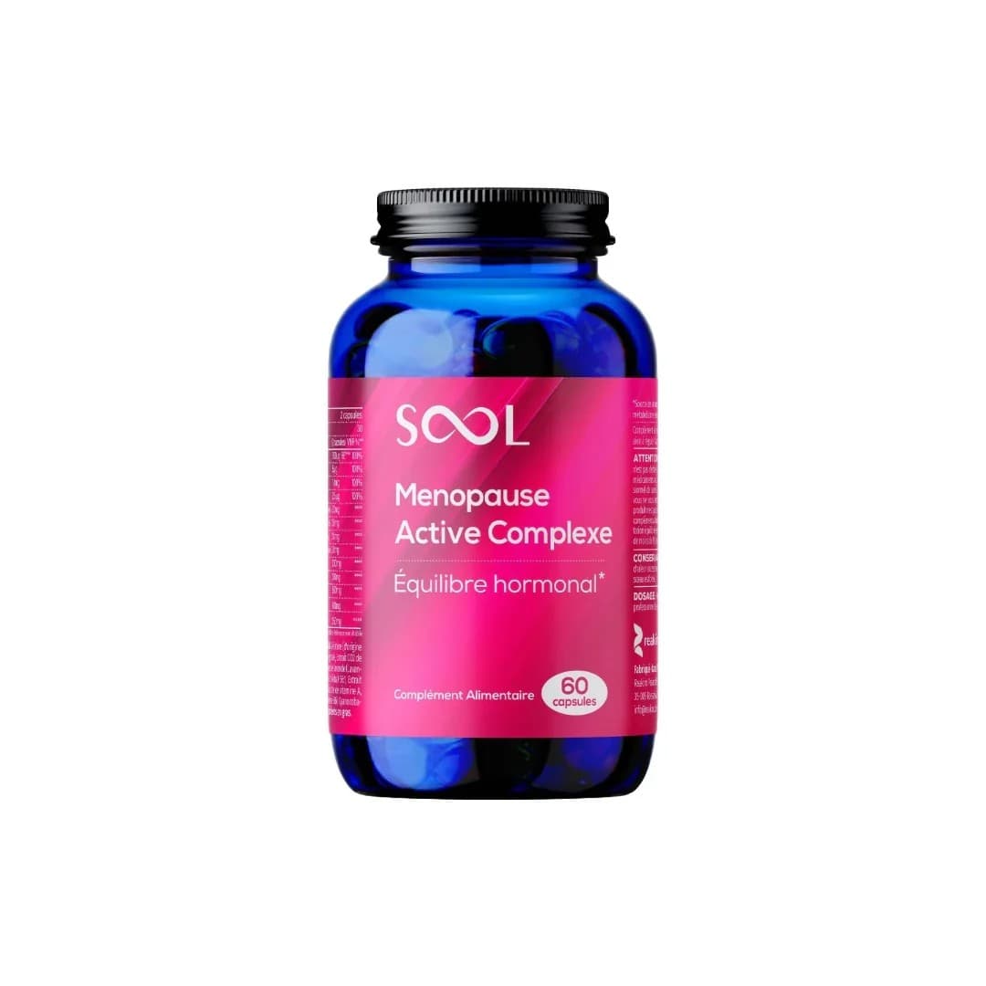 Menopause Active Complex Soft Gel Capsules - 60 softgels – SOOL förpackning