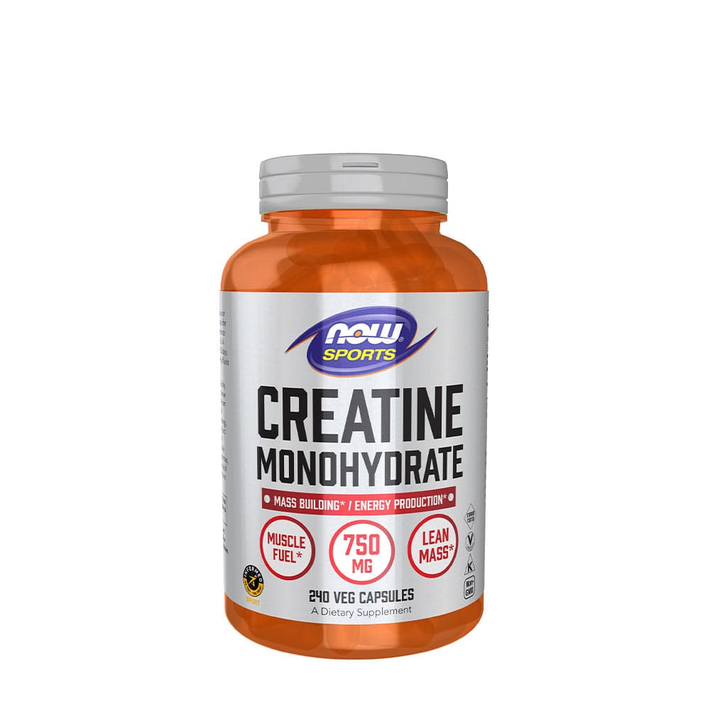 NOW Foods - Kreatin Monohydrat – NOW Foods opakowanie