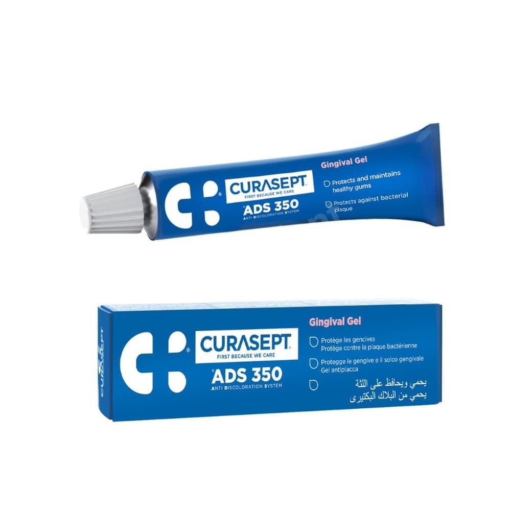 Curasept - ADS 350 Gingival Gel - 30ml – Curasept förpackning