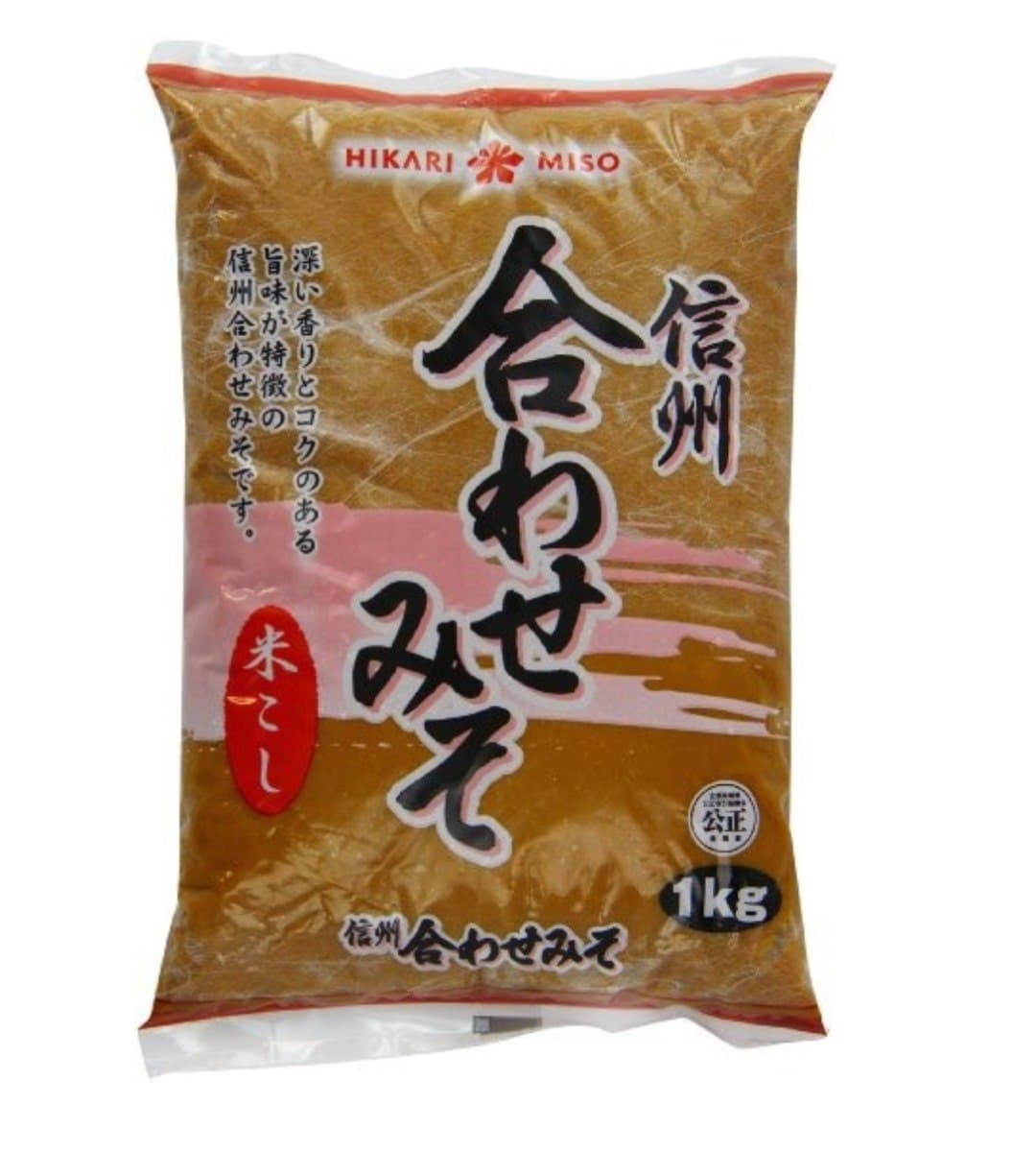 Hikari Miso Awase ciemne 1 kg – Hikari Miso förpackning
