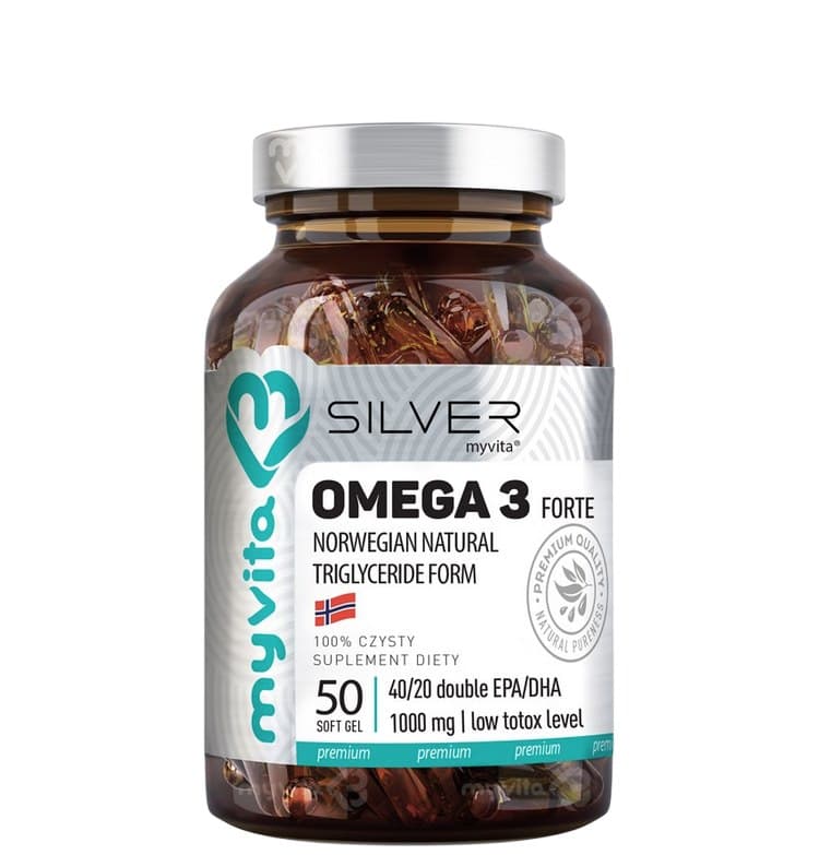 MyVita - Omega-3 Forte 1000mg – MyVita förpackning