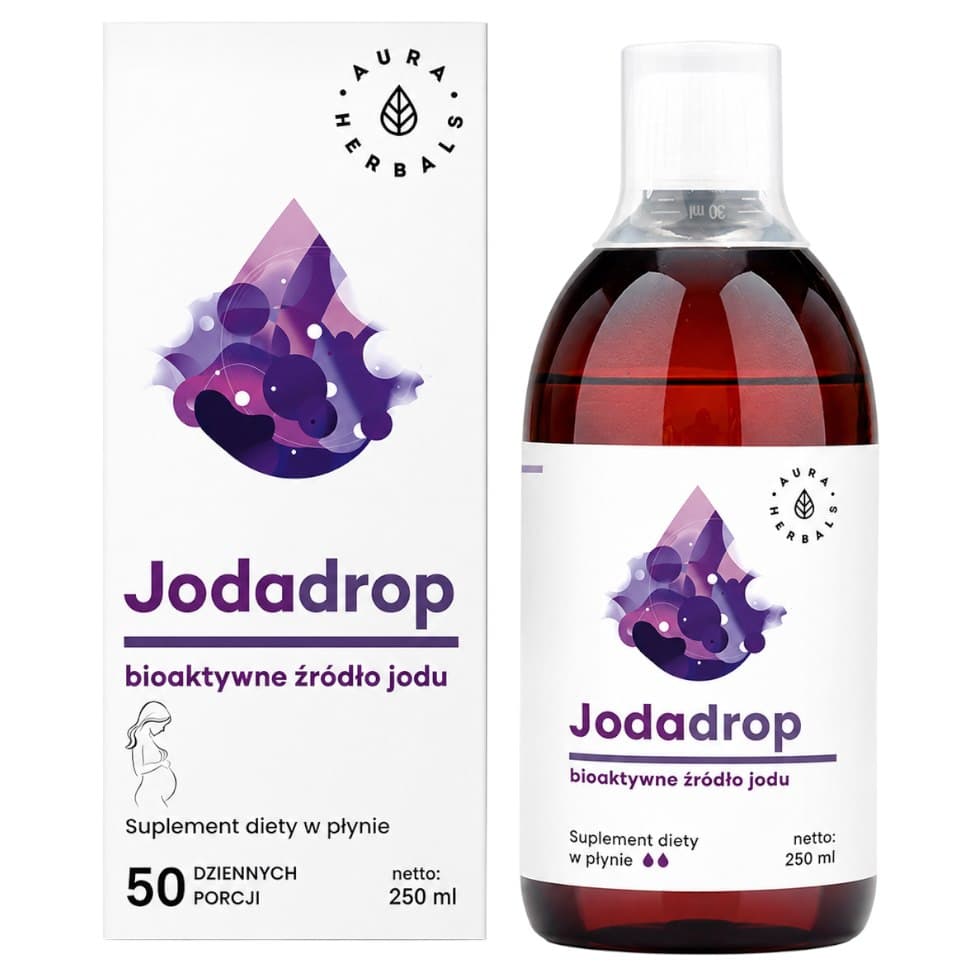 Fuente bioactiva de yodo de Aura Herbals – Aura Herbals empaque